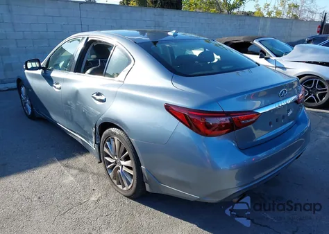 2019 Infiniti Q50 Luxe z USA, uszkodzony, nr VIN JN1EV7AP5KM515439